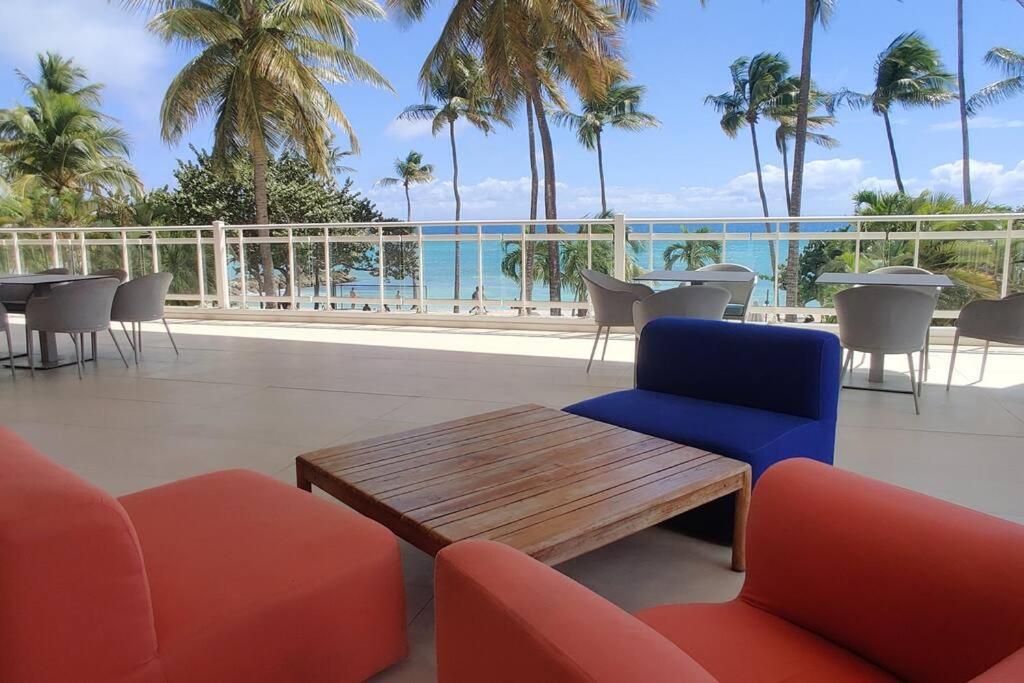 Parfum Des Iles - Vue Mer, Plage A 30M Et Piscine En Option Le Gosier  Bagian luar foto