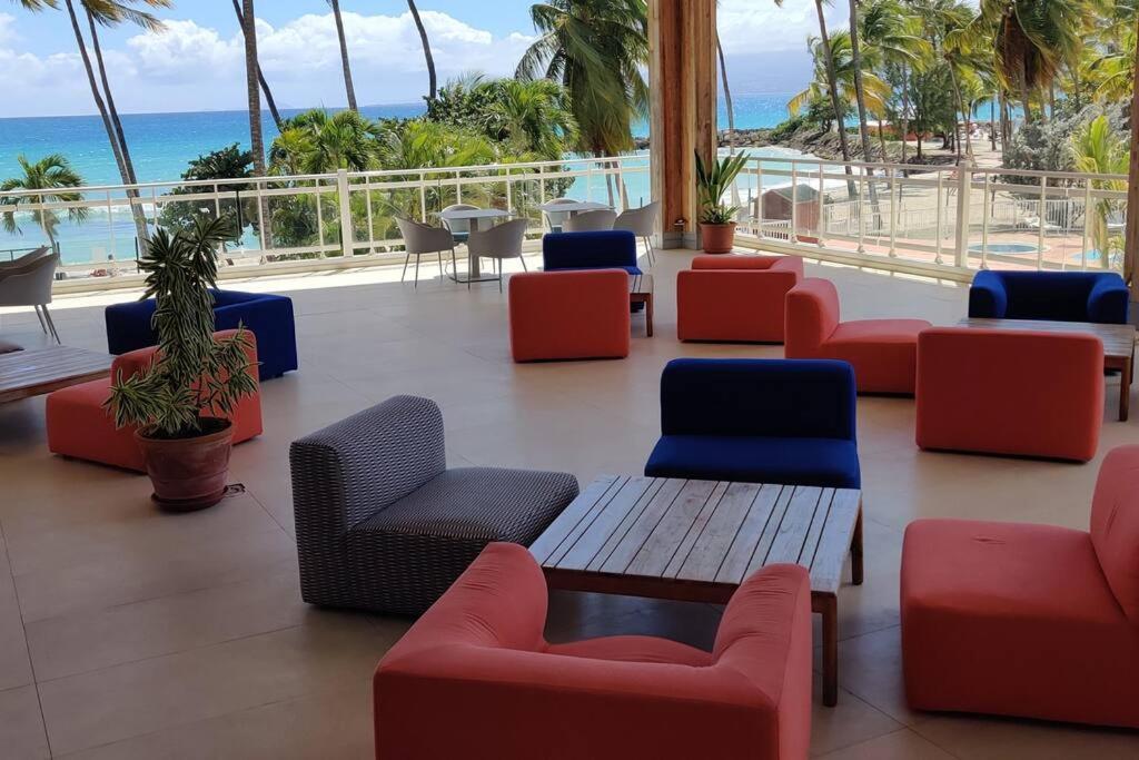 Parfum Des Iles - Vue Mer, Plage A 30M Et Piscine En Option Le Gosier  Bagian luar foto