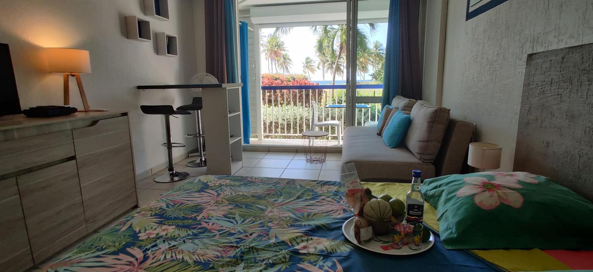 Parfum Des Iles - Vue Mer, Plage A 30M Et Piscine En Option Le Gosier  Bagian luar foto