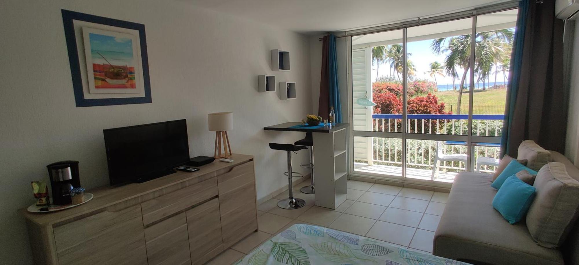 Parfum Des Iles - Vue Mer, Plage A 30M Et Piscine En Option Le Gosier  Bagian luar foto